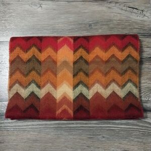 Dillards Chevron Infinity Scarf Warm Multicolor Wrap Scarf